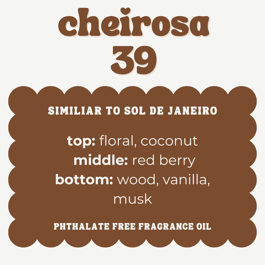 CHEIROSA NUMBERS JUMBO WAX MELTS