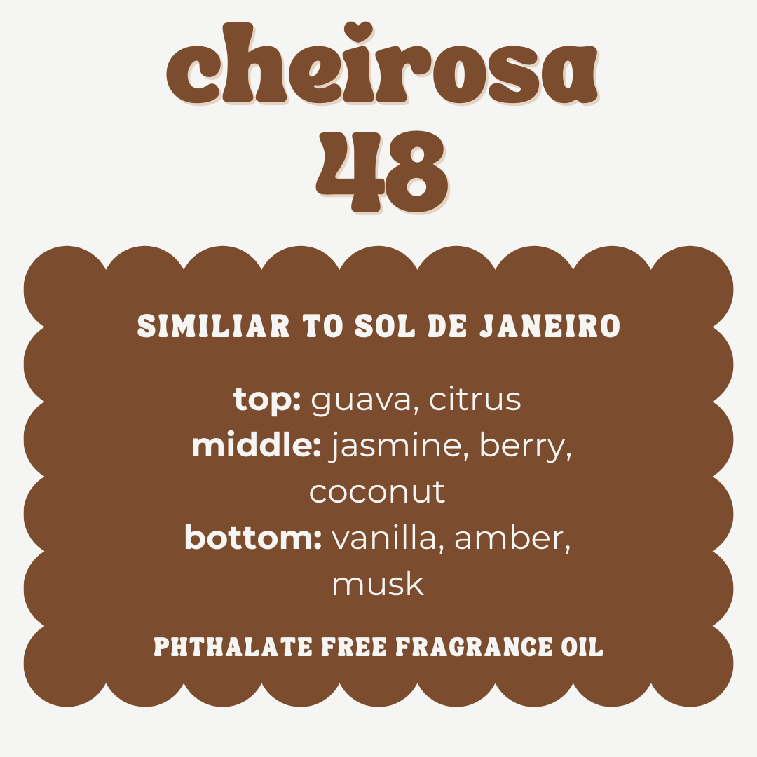 CHEIROSA NUMBERS JUMBO WAX MELTS