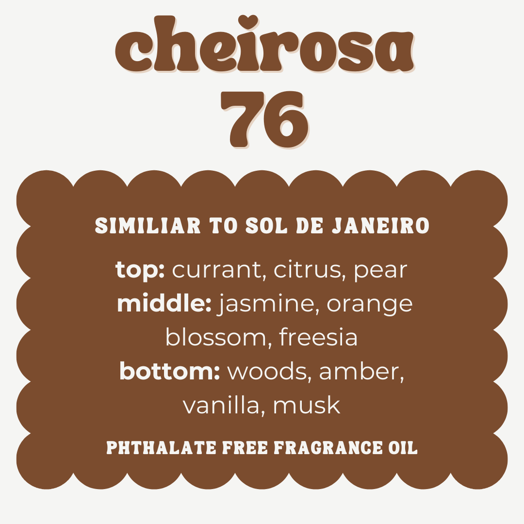 CHEIROSA NUMBERS JUMBO WAX MELTS